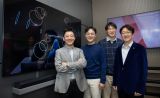 (From left to right) Youngtae Kim (Sound Lab), Jongbae Kim (Sound Lab), Yoonjae Lee (Sound Device Lab) and Sunmin Kim (Sound Lab)
